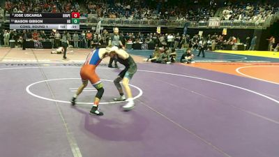 5A 106 lbs Cons. Round 1 - Mason Gibson, New Braunfels vs Jose Uscanga, Grapevine