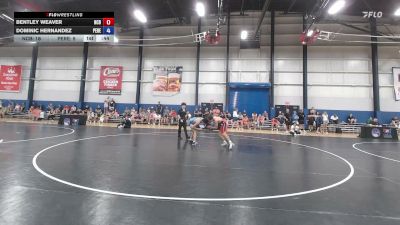 132 lbs Bentley Weaver, North Carolina Blue vs Dominic Hernandez, Pennsylvania Red