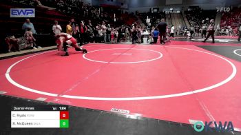 106 lbs Quarterfinal - Caden Ryals, Fort Gibson Youth Wrestling vs Bryson McQueen, Oklahoma Phantom Wrestling Club(OPWC)