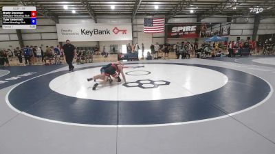 57 kg Cons. Sub-rd Of 32 - Brady Donovan, Hilltopper Wrestling Club vs Tyler Ueberroth, Olivet Wrestling Club