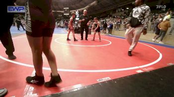 90 lbs Quarterfinal - Logan Kaiser, Pin-King All Stars vs River Grimm, Cushing Tigers