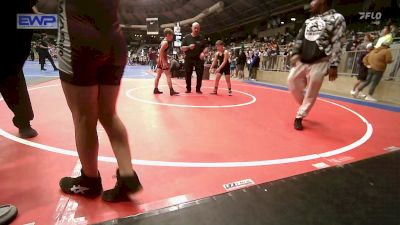 90 lbs Quarterfinal - Logan Kaiser, Pin-King All Stars vs River Grimm, Cushing Tigers