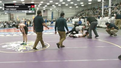 4 - 144 lbs 3rd Place Match - Harrison Kent, Grafton vs Roy Fridley, Powhatan