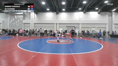126 lbs Champ. Rd Of 16 - Dominic Pasquale, Izzy Style Wrestling vs Eli Flowers, Roundtree Wrestling Academy