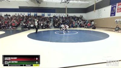 138 lbs Cons. Round 1 - Dylan DeTro, Quincy vs Jacob Busby, Newport