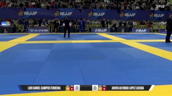 Javier Alfonso Lopez Lozada vs Luis Daniel Campos Ferreira 2025 European Jiu-Jitsu IBJJF Championship
