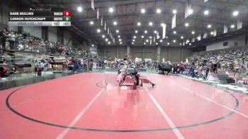 165 lbs Cons. Round 3 - Dane Mullins, Francis Howell North vs Cannon Hutchcraft, Smithville