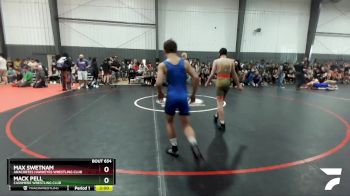 113 lbs Quarterfinal - Max Swetnam, Anacortes Hawkeyes Wrestling Club vs Mack Pell, Cashmere Wrestling Club