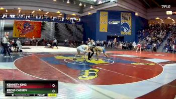 157 lbs Champ. Round 1 - Kenneth King, Caesar Rodney vs Kross Cassidy, Fairfax