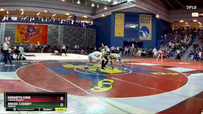 157 lbs Champ. Round 1 - Kenneth King, Caesar Rodney vs Kross Cassidy, Fairfax