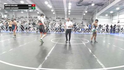 195 lbs Rr Rnd 2 - Bryce Collins, TNWC Big Macs - HSB vs James Capasso, Journeymen Blue - HSB