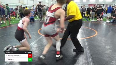 E-125 lbs Consi Of 4 - Malachi Kapenga, MI vs Carson Gemmel, MI