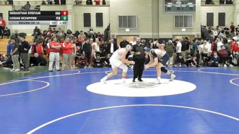 165 lbs Round Of 16 - Sebastian Stefani, Hingham vs Logan Schipper, Pembroke