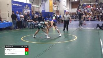 138 lbs Prelims - Noah Segura, Servite vs Jeremy Hernandez, Aliso Niguel