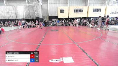 90 lbs Rr Rnd 3 - Owen Carr, Steller Trained Maul vs Calvin Kocher, South Hills Wrestling Academy