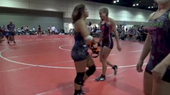 140 lbs Round 2 (8 Team) - Emma Hoppe, Big Money Movin vs Nina Landmann, Charlie`s Angels-IL