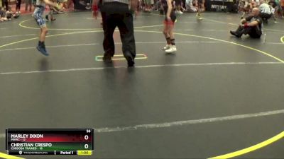 56 lbs Round 2 (4 Team) - Christian Crespo, Cordoba Trained vs Marley Dixon, MHWC