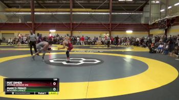 138 lbs Cons. Round 3 - Marco Frinzi, Bethlehem Catholic vs Mat Dimen, Wyoming Seminary (PA)