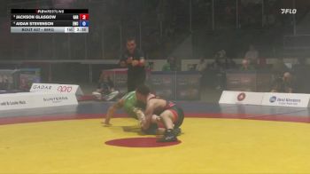 86kg 1st Place Match - Jackson Glasgow, GTA Alliance RTC vs Aidan Stevenson, Edmonton Wrestling Club