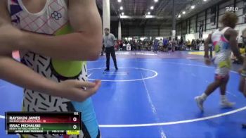 132 lbs Round 2 (3 Team) - Liam Hickey, RALEIGH AREA WRESTLING vs Tatiana Denig, HEAVY HITTING HAMMERS