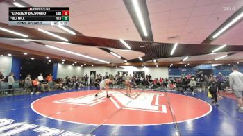 150 lbs Cons. Round 2 - Lorenzo DalSoglio, All In Wrestling Academy vs Eli Hill, Team Real Life Wrestling