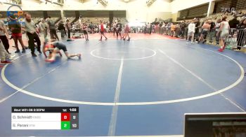 93 lbs Rr Rnd 6 - Owen Schmidt, Kingsway 7th & 8th vs Gregory Parani, Shore Thing Wave