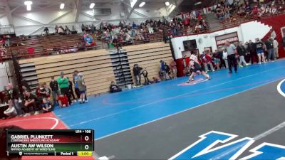 106 lbs 3rd Place Match - Austin AW Wilson, Rhyno Academy Of Wrestling vs Gabriel Plunkett, Contenders Wrestling Acadamy