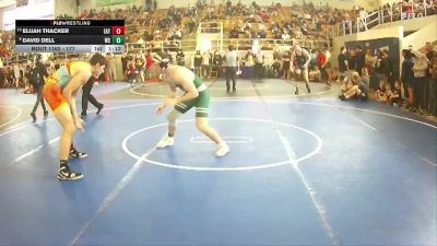 177 lbs Cons. Round 3 - David Dell, Westland vs Elijah Thacker, Eaton