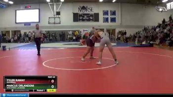 197 lbs Cons. Semi - Tyler Raway, Augsburg vs Marcus Orlandoni, Wisconsin-LaCrosse