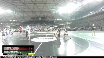 62 lbs Quarterfinal - Kingston Wickham, Cashmere Wrestling Club vs Ronin Anguiano, Sumner Panthers Jr. Wrestling