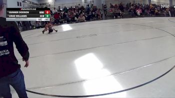 8 lbs Semifinal - Crue Williams, Central City JR. Wrestling vs Gunner Dodson, Midwest Destroyers Wrestling Club