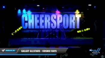 Galaxy AllStars - Cosmic Rays [2021 L4 Senior - D2 - Small - B Day 2] 2021 CHEERSPORT National Cheerleading Championship