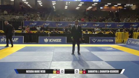 Samantha J. Ghanayem-Bouikidis vs Natasha Marie Webb 2026 Pan Jiu Jitsu IBJJF Championship