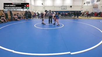 161 lbs Champ. Round 1 - Edgar Flores-estrada, Durham vs Tyler Tonella, Los Gatos