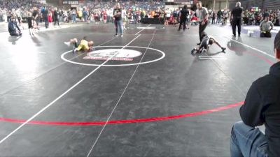 49 lbs Champ. Round 3 - Joseph Menia, Ascend Wrestling Academy vs Banzai Tuller, Olympia Wrestling Club