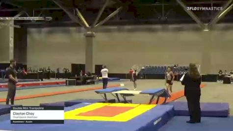 Clayton Choy - Double Mini Trampoline, Champions Westlake - 2021 USA Gymnastics Championships