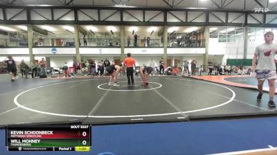 183-199 lbs Cons. Semi - Will Mohney, Thunderbirds vs Kevin Schoonbeck, Mattawan Wrestling