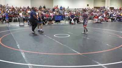 72 kg Cons 4 - Gunnar Hamre, Northern Michigan University vs Clay Radenz, Bison Wrestling Club