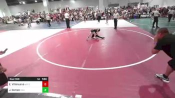 57 lbs Round Of 16 - Emanu Villanueva, Wolfpack Wr Ac vs Joshua Gomez, Nwa