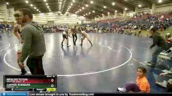 265 lbs Semis & Wb (16 Team) - Carter Rudolph, Fremont vs Apolosi Tu`ivai, Westlake White