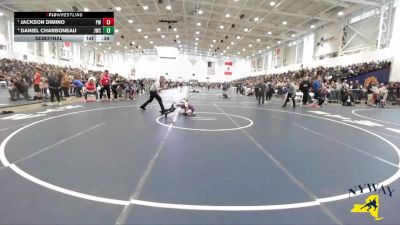 59 lbs Semifinal - Jackson DiMino, Pal-Mac Wrestling vs Daniel Charboneau, Journeymen Wrestling Club