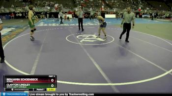 Quarterfinal - Benjamin Schoenbeck, Norris vs Clayton Lindley, Omaha Skutt Catholic