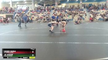 113 lbs Cons. Semi - Moses Warui, St. James School vs JD Vassar, Gilman School