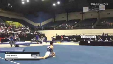 Jack Holland - Floor, New Era Gymnastics - 2021 USA Gymnastics Development Program National Championships