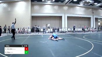 123 lbs Consi Of 16 #1 - Hailey Worden, Gold Rush Wr Ac vs Piper Pike, Apex Wr Ac