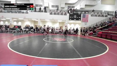 157 lbs Round 1 (16 Team) - Aiden Chancey, Coffee vs Connor Donnelly, McIntosh