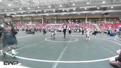 58 lbs Semifinal - Jameson Hubbard, South Central Punisher vs Levi Black, Piper