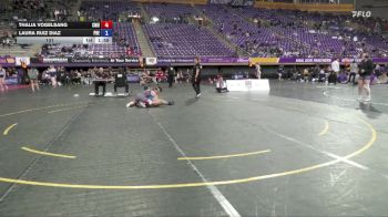131 lbs Semis & 3rd Wb (16 Team) - Thalia Vogelsang, Colorado Mesa University vs Laura Ruiz Diaz, Presbyterian