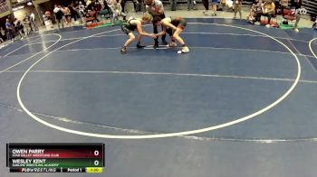 132 lbs Quarterfinal - Owen Parry, Star Valley Wrestling Club vs Wesley Kent, Sublime Wrestling Academy