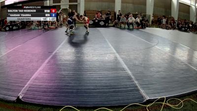 108 lbs Quarters - Dalton Tad Nebeker, Wyoming vs Kaidan Ybarra, Nevada